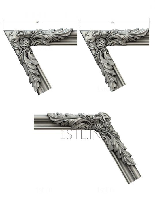 कोने (UG_0155) सीएनसी मशीन के लिए 3D मॉडल